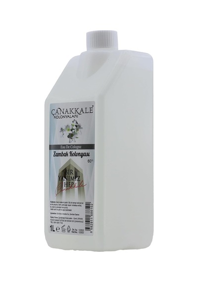 Çanakkale Kolonyaları Beyaz Zambak Kolonyası - 1 Litre - Bidon Korumalı Kapak - Yeni Model