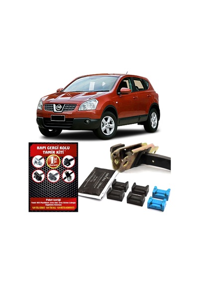 Barrer Nissan Qashqai (I) Kapı Gergi (Limitör) Tamir Kiti 2007-2011