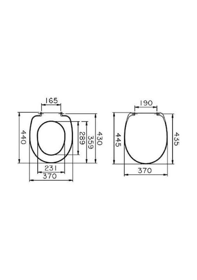 Norm 501 Duvara Sıfır Klozet + Norm Yavaş Kapak + VitrA İç Takım Set