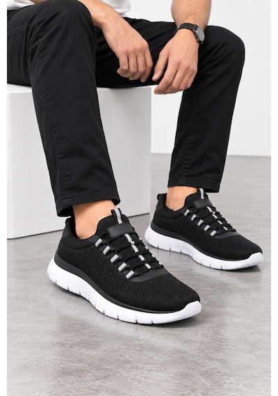 Ht Hotin Tundra Erkek Günlük Spor Sneaker Ayakkabı Siyah-beyaz SİYAH-BEYAZ