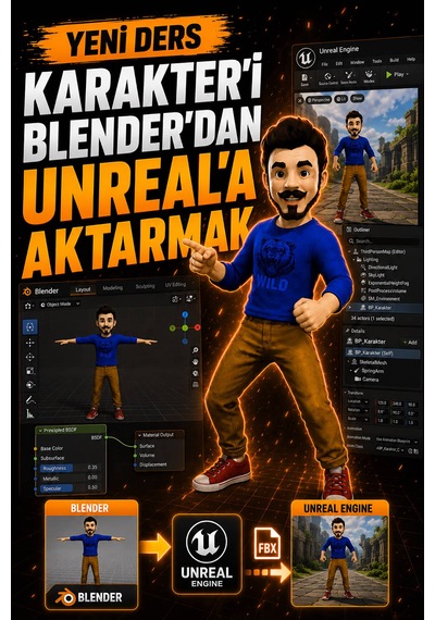 Blender 4.5 Komple Eğitim Video Ders Eğitim Seti