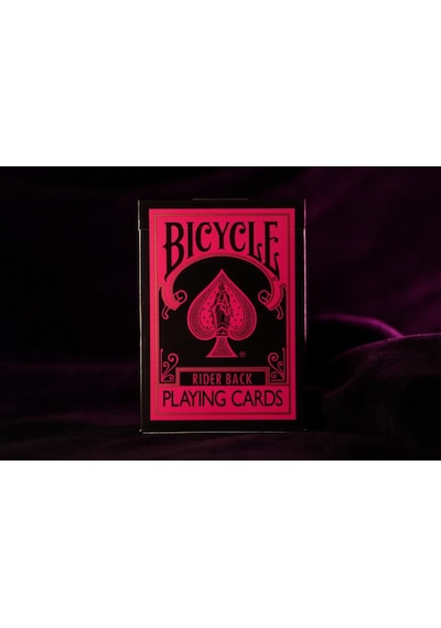 Bicycle Reverse Pink - Black Oyun İskambil Kartı