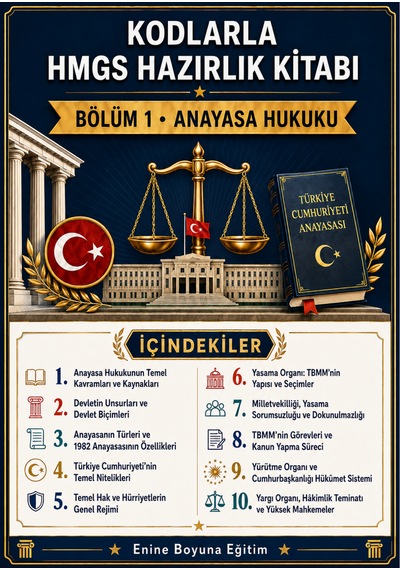 Kodlarla Hmgs Hazırlık Kitabı - Hukuk Mesleklerine Giriş Sınavı Hazırlık Kitabı