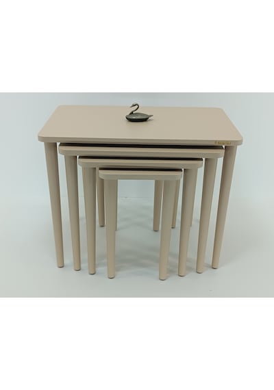 Cappuccinotam Mdflam 4lü Zigonsehpa Cappuccino