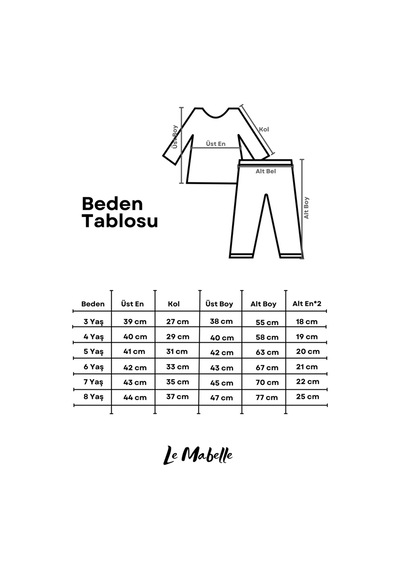 Le Mabelle Lila Çiçek Desenli Kız Çocuk Eşofman Takımı - Gemma Lila