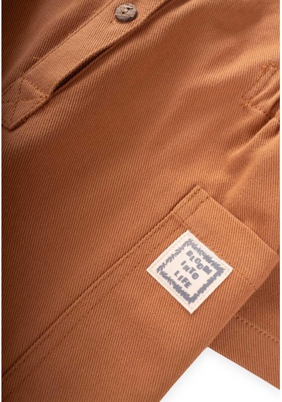 Cigit Gabardin Tulum 2-7 Yaş Taba Taba