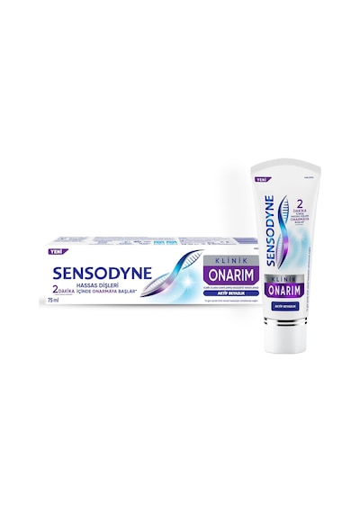 Klinik Onarım Beyazlatıcı Diş Macunu 75ml + Mini Boy Hediye 15ml