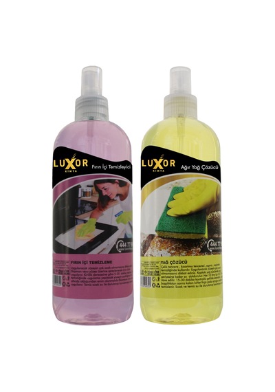 Luxor Kimya Fırın İçi Temizleyici - Ağır Yağ Çözücü 2x400 Ml