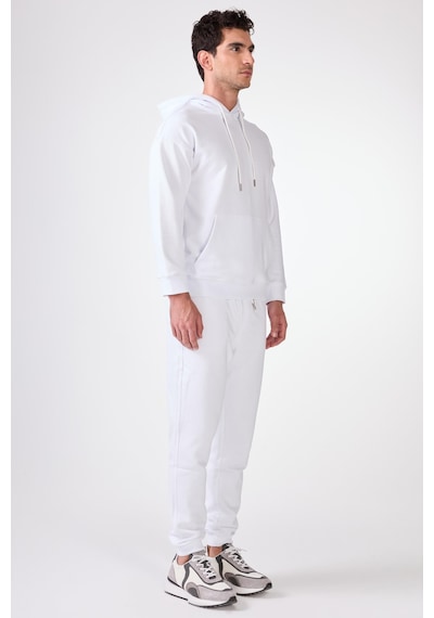 Dufy Beyaz Erkek Sweatshırt - Regular Fit Beyaz
