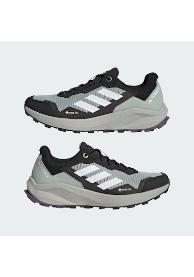 Adidas Terrex Trailrider Gtx Goretex Ayakkabı If2573 Gri - Siyah