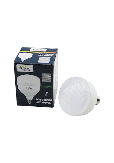 Elitled El-02 12/30 30w Torch Led Bulb Ampul Beyaz - 6400k E27 3300 Lümen 20.000 Saat Ömür 5067 Diğer