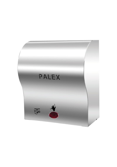 Palex Otomatik Sensörlü Metal Paslanmaz Çelik Havlu Makinası-3816 Gümüş