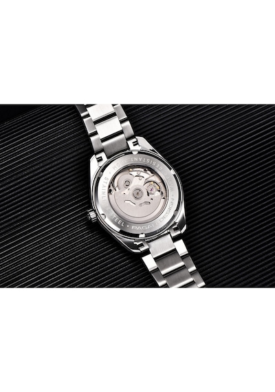 Pagani Design Pd-1688 Aqua Terra Erkek 40mm Retro Japonya Nh35a Otomatik Mekanik 100m Su Geçirmez Safir Çelik Saat Siyah