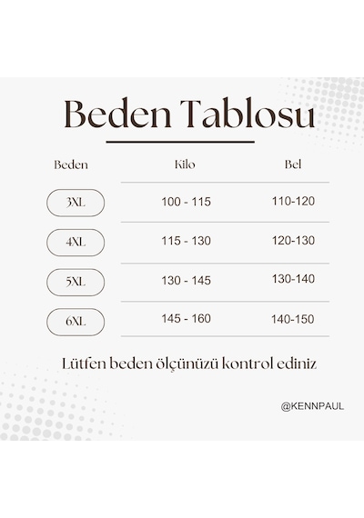 Kennpaul 3'lü Boxer 3xl 6xl Büyük Beden Desenli, Yumuşak Pamuk Siyah - Mavi