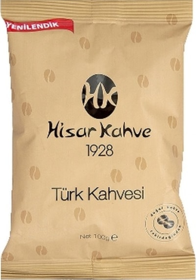 Hisar Türk Kahvesi Folyo 4 x 100 G