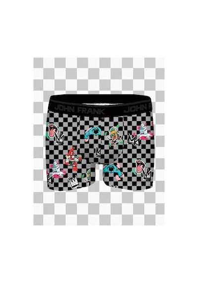 John Frank King Checker Erkek Boxer 001