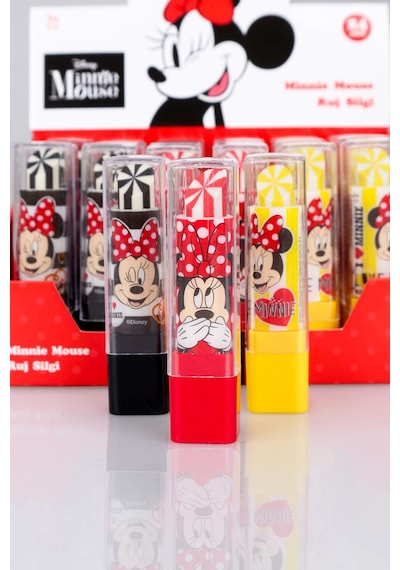 Dekommus İle Lisanslı Mınnıe Mouse "2 Adet" Ruj Silgi Altın