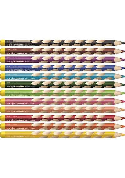 Stabılo 331-221-6 Easycolors Turuncu Sol Çok Renkli