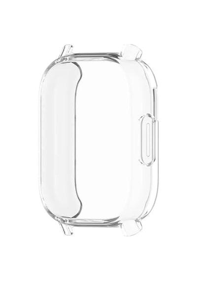 Xıaomı Redmi Watch 5 Lite İle Uyumlu Tam Kapatan Çerceve Önü Kapalı Tasarım Silikon Kılıf Çerçeve Darbe Ve Çiziklere Karşı Koruma Şeffaf