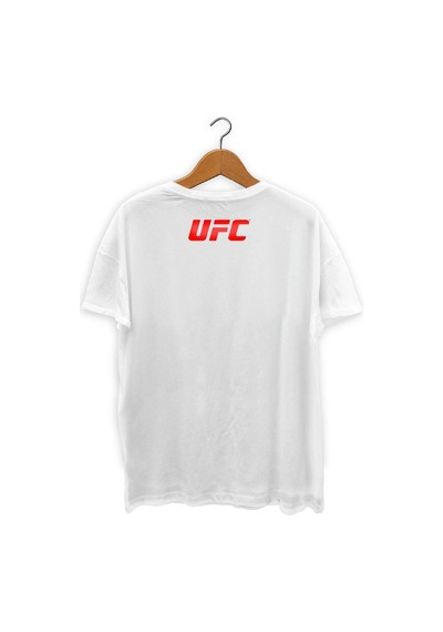 Tarzsokak Ufc Ultimate Fighting Championship Unisex Tişört Beyaz
