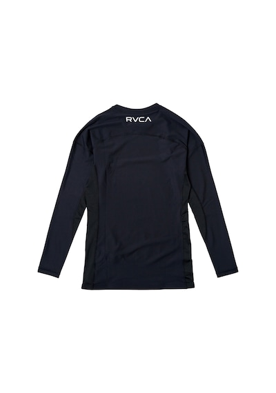 Rvca Rvca Compression Ls Erkek Siyah Koşu Tişört Blk