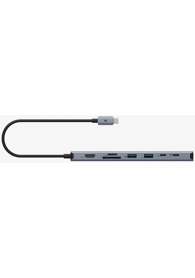Spigen ArcDock 85W PD 3.0 9 in 1 USB-C Multi Hub Çoklayıcı Dönüştürücü Şarj Cihazı PD2306 - ACA06388