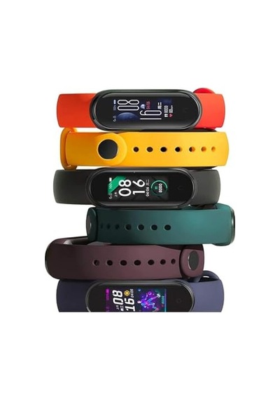 Xiaomi Mi Band 2 İle Uyumlu Saat Kayışı Ent Kaliteli Mi Band 2 İle Uyumlu Spor Saat Mi Band 2 Kayış Kontrast Renkli
