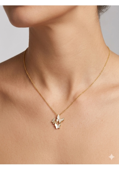 Sedef Kelebek 3 Kelebek Zirkon Taşlı Sallantılı Kadın Çelik Kolye,hediye,özel Gün,sevgililer Günü , Anneler Günü, Zirkon Taş ,gold Renk, Zarif,minimalist Sedef Kelebek 3 Kelebek Zirkon Taşlı Sallantılı Kadın Çelik Kolye,hediye,özel Gün,sevgililer Günü , Anneler Günü, Zirkon Taş ,gold Renk, Zarif,minimalist