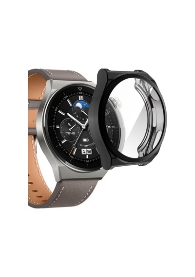 Huawei Watch Gt 3 Pro 46mm Zore Watch Gard 02 Koruyucu Silikon