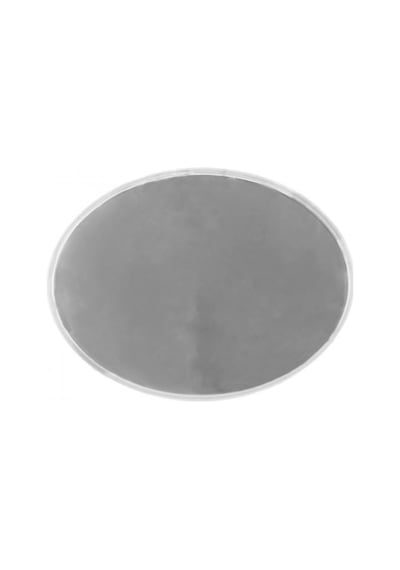 Epoksi Silikon Kalıp Yerli Üretim Oval Tepsi Kalıp Düz 23x35 Cm Şeffaf