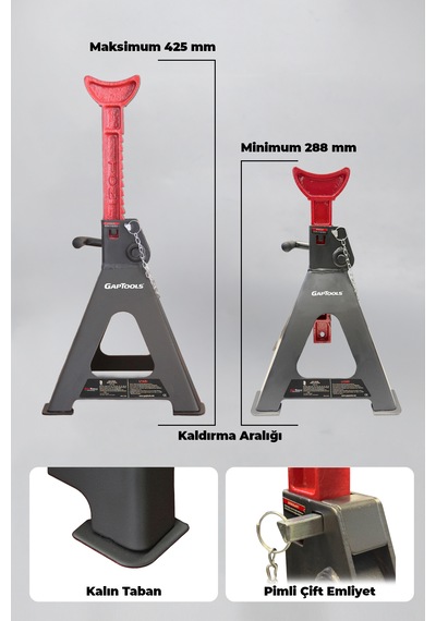 3 Ton Kriko Standı - Gpt104