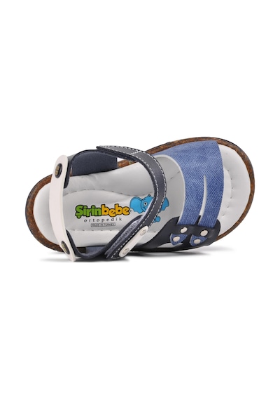 Şiringenç 210107 Lacivert-kot Mavi Comfort Erkek Çocuk Sandalet 001