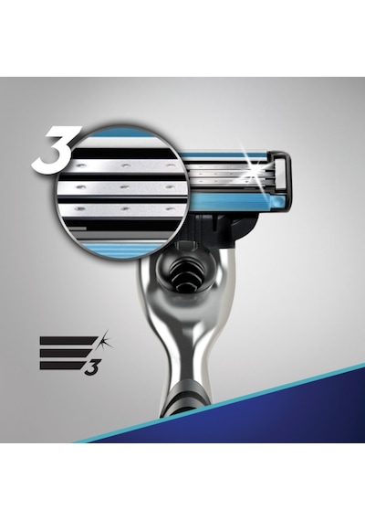 Gillette Mach3 Start Tıraş Makinesi + Yedek Başlık 2'li