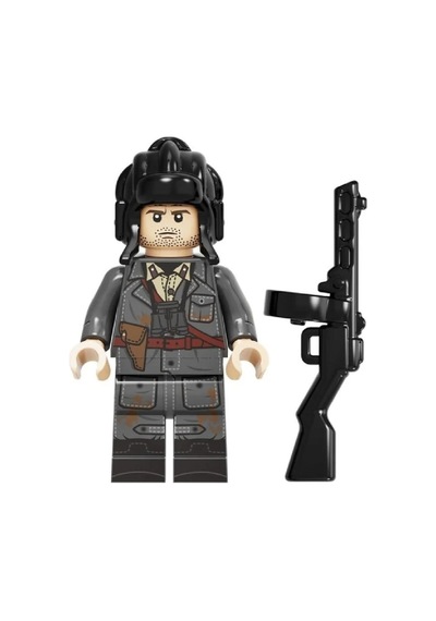 Ww2 Military Minifigures Soviet Tank Crew Soldier W-017