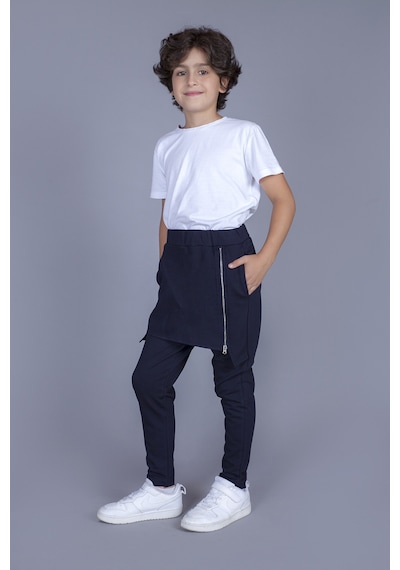 Toontoy Kids Toontoy Erkek Çocuk Şalvar Tipi Eşofman Alt Siyah