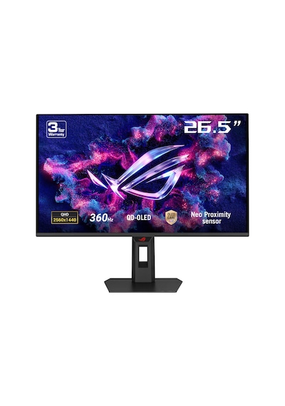 Rog Strix Oled Xg27aqdng 26.5 İnç 360hz 0.03ms 2k Qhd Adaptive Sync Qd-oled Pivot Gaming Monitör