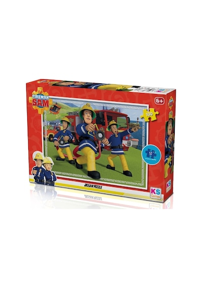 Ks Puzzle 100 Parça Fireman Sam