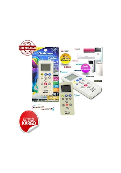 Tüm Markalarla Uyumlu Universal Akıllı Klima Kumandası