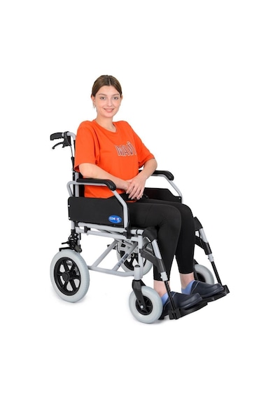 Comfort Plus Dm-337 50cm Alüminyum Özellikli Transfer Tekerlekli Sandalye
