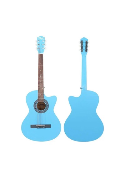Midex Xc-120ltb Kaliteli Akustik Gitar Gül Klavye Sap Ayarlı 4/4 Full Set