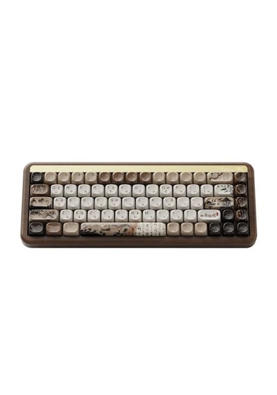 Akko MU01 Mountain Seclusion Rosewood Switch RGB Kablosuz Hotswap Mekanik Oyuncu Klavye