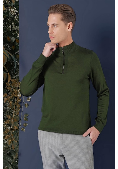 Efor Tr 861 Slim Fit Nefti Klasik Triko Nefti