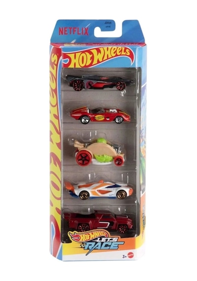 Hw 5 Lı Araba Setı Hot Wheels Let's Race Jbj79 Çok Renkli