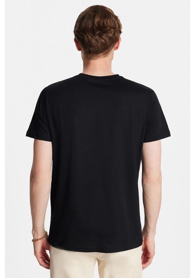Tudors Erkek Slim Fit Dar Kesim %100 Pamuk Yumuşak Dokulu Baskılı Siyah Bisiklet Yaka Tişört-33162 Siyah Tudors Erkek Slim Fit Dar Kesim %100 Pamuk Yumuşak Dokulu Baskılı Siyah Bisiklet Yaka Tişört-33162 Siyah