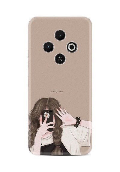 Tecno Spark 30c Kılıf Orta Sertlikte Yüksek Korumalı Baskılı Kapak Stk-315-spark30c Renk272 Renk272