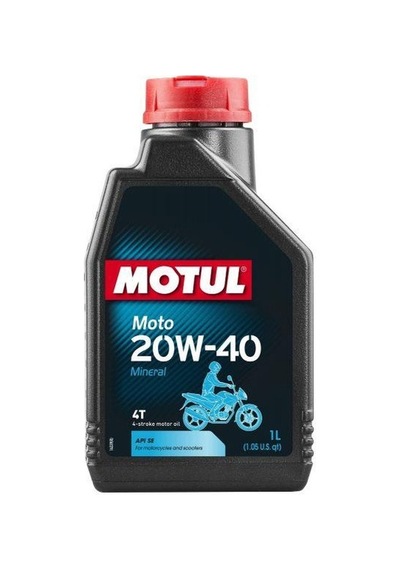 Motul Scooter Motorlar İçin 20w40 4t Mineral Motosiklet Yağı 1lt-4372