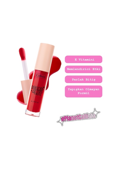 I Care A Lot Lip Oil Nemlendirici ve Parlatıcı Dudak Bakım Yağı - 40 Red Vibes - Kırmızı
