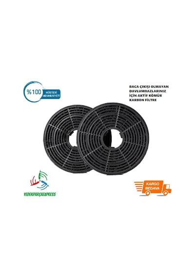 Siemens Uyumlu  Lc65Kaj60T- Lc95Ka670T Davlumbaz Karbon Filtre - 415753759
