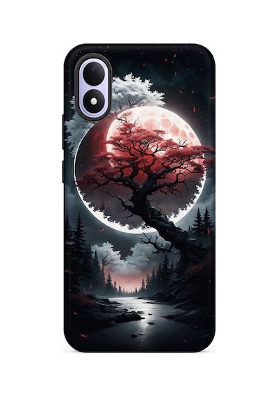Kılıfland Xiaomi Redmi Note 17 5g Uyumlu Kılıf Boutique Baskılı Resimli Ağaç Ve Ay Pcode -057 Çok Renkli