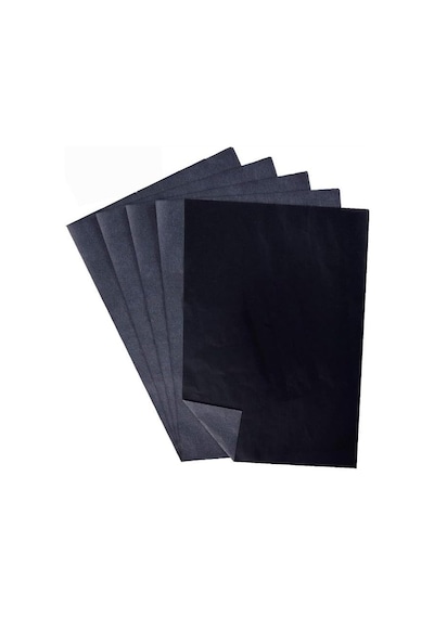Artlantis Siyah Karbon Kağıdı A4 5 Adet 21x29,7 Cm Kopya Kağıdı Transfer Kağıdı Renkli Karbon Kağıdı